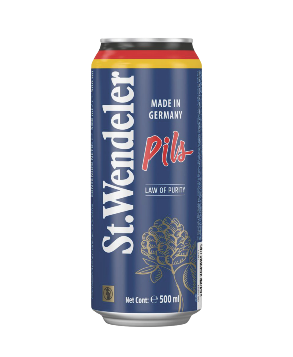 ST. WENDELER PILS - Bia lúa mạch ( bia vàng ). 
